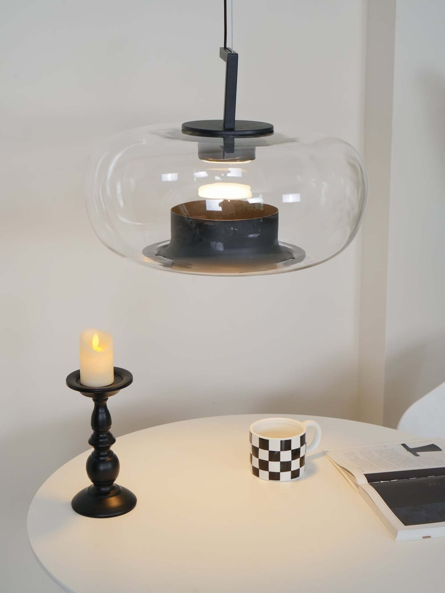 Vespeanre Pendelleuchte Glas Modern-Las Sola