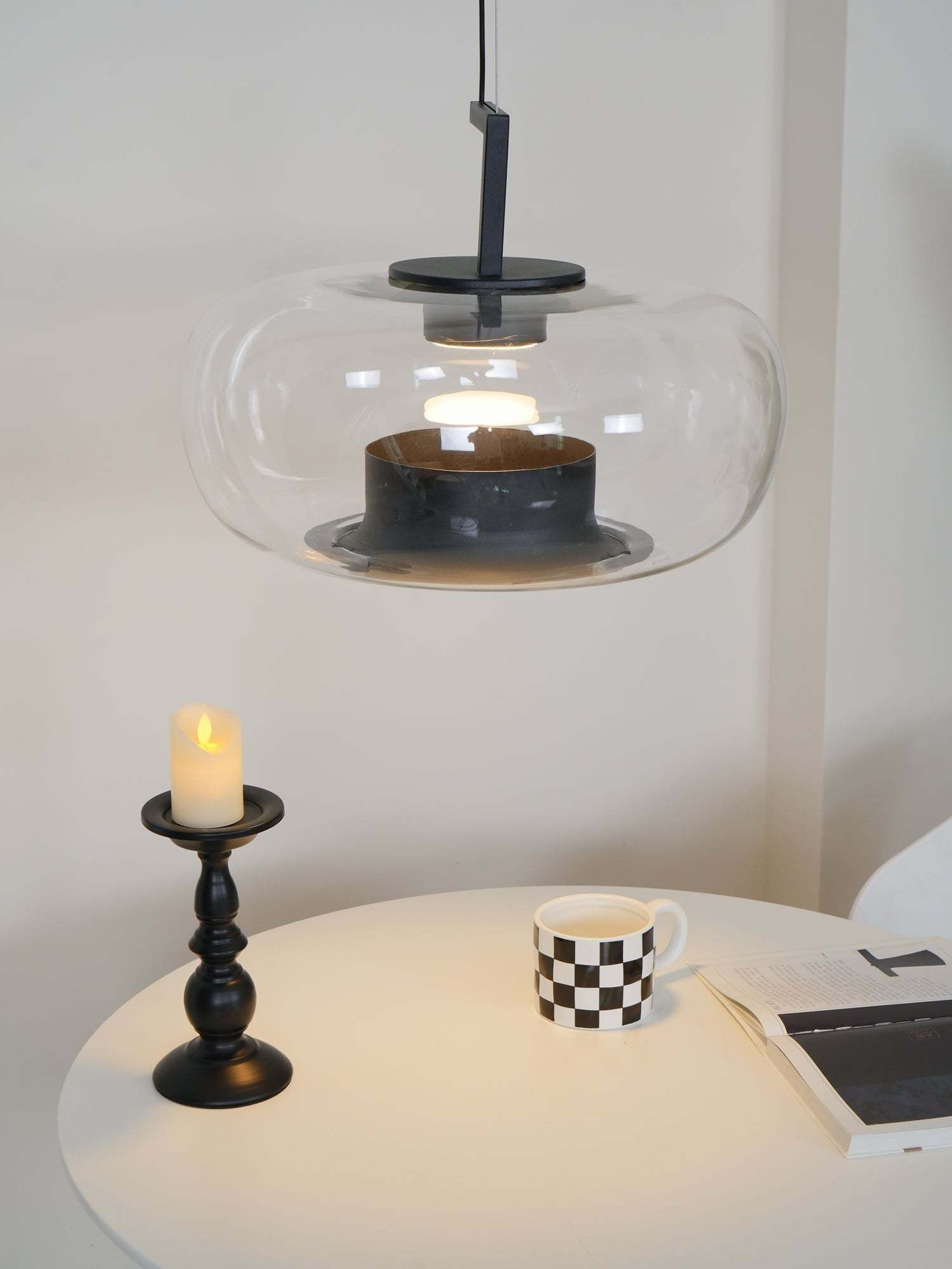 Vespeanre Pendelleuchte Glas Modern-Las Sola