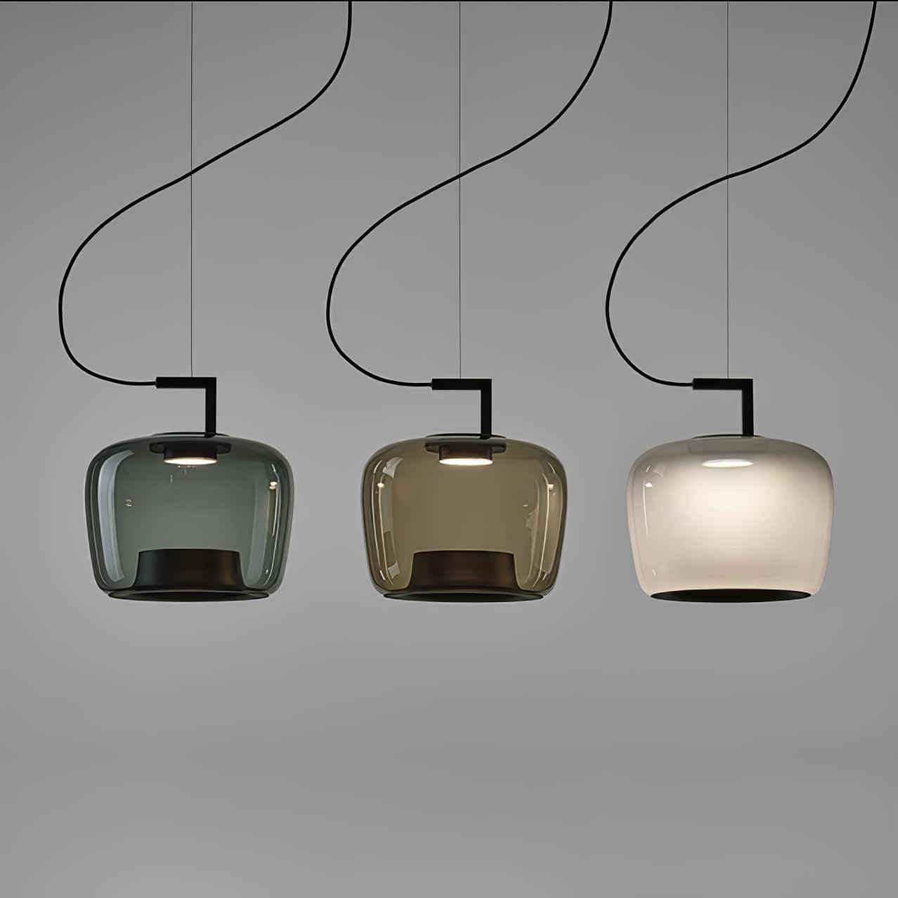 Vespeanre Pendelleuchte Glas Modern-Las Sola