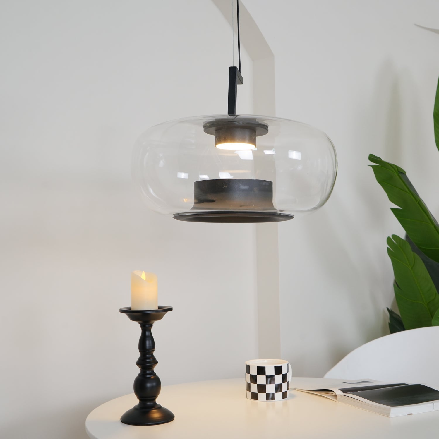 Vespeanre Pendelleuchte Glas Modern-Las Sola