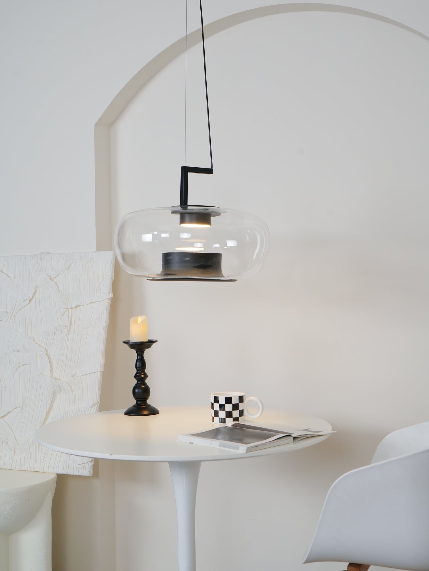 Vespeanre Pendelleuchte Glas Modern-Las Sola