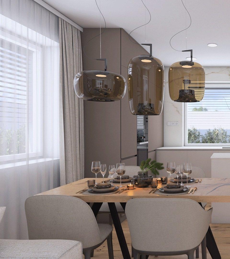 Vespeanre Pendelleuchte Glas Modern-Las Sola