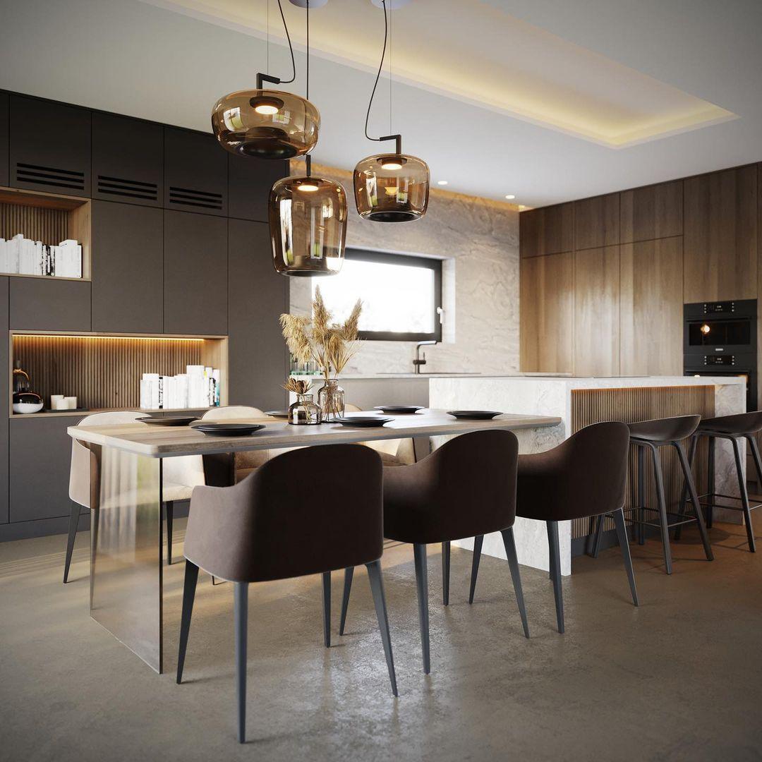 Vespeanre Pendelleuchte Glas Modern-Las Sola