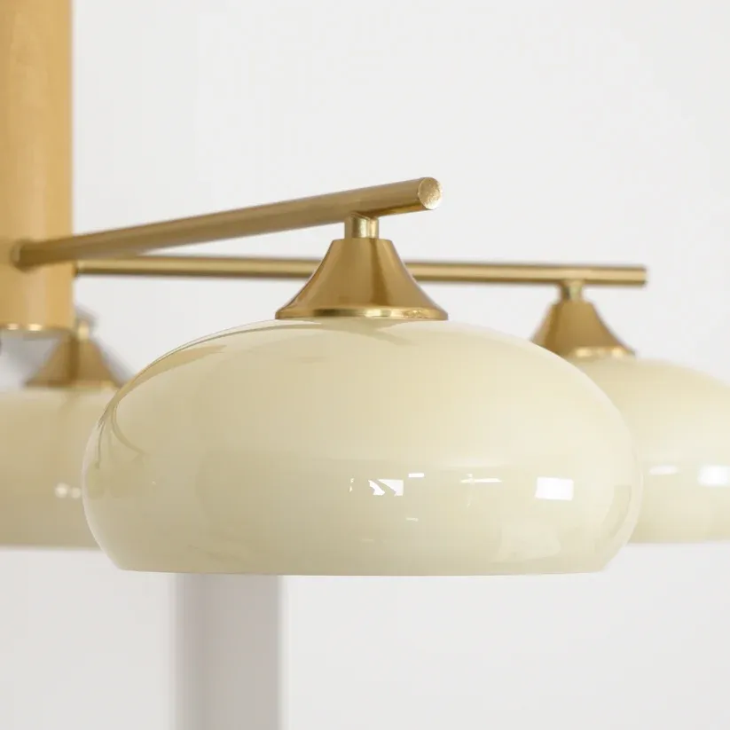 Valentina Modern Metall Glas Elliptisch Pendelleuchte Schirme Wohnzimmer Esszimmer