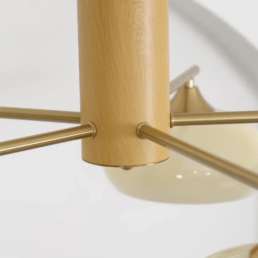 Valentina Modern Metall Glas Elliptisch Pendelleuchte Schirme Wohnzimmer Esszimmer