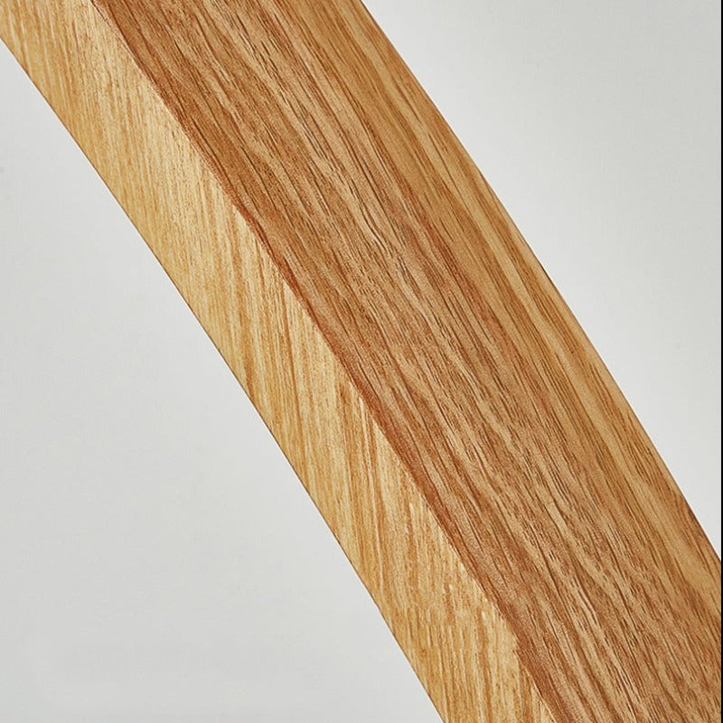 Ozawa Einzigartige LED Stehlampe Holz Metall Wohnzimmer