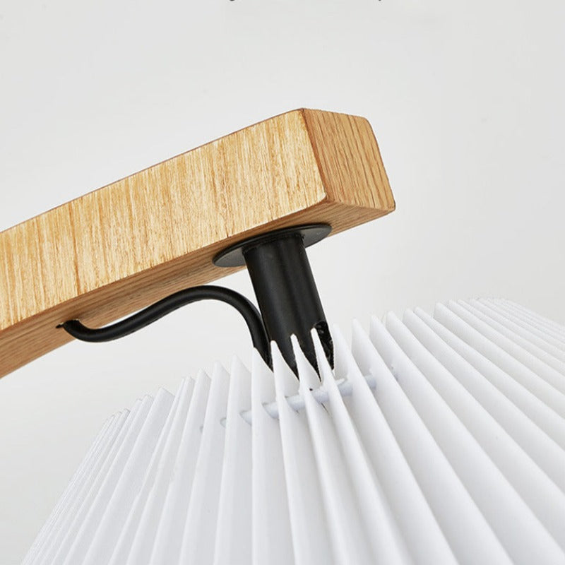 Ozawa Einzigartige LED Stehlampe Holz Metall Wohnzimmer