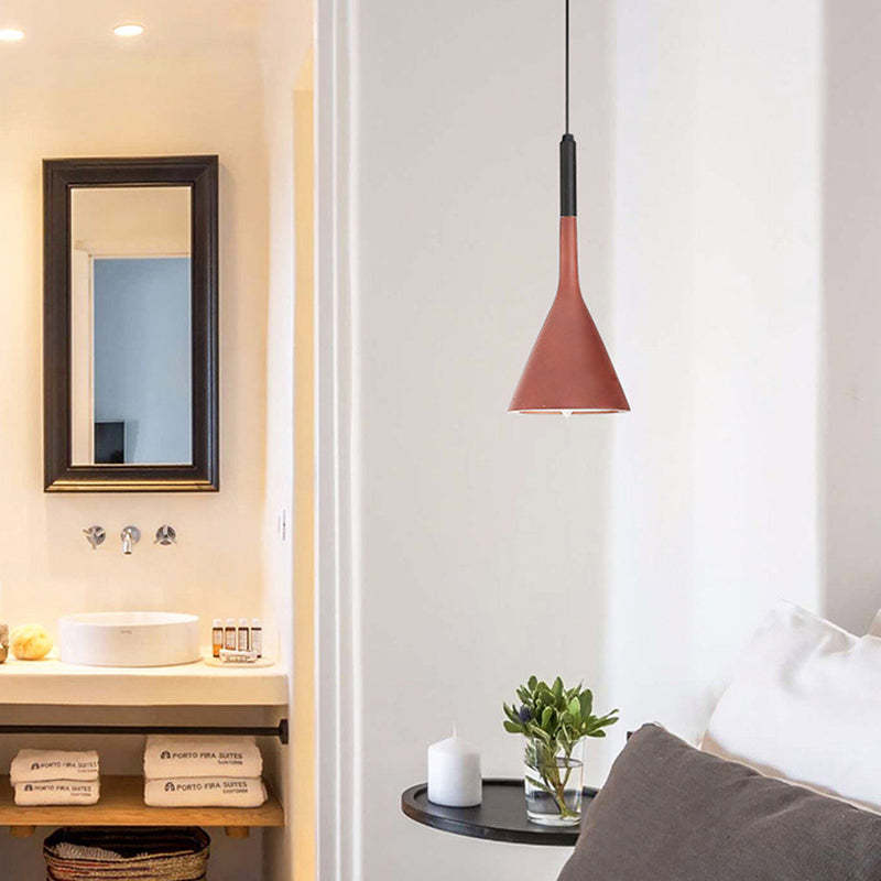 Morandi Modern LED Pendelleuchte Esszimmer Restaurant Metall