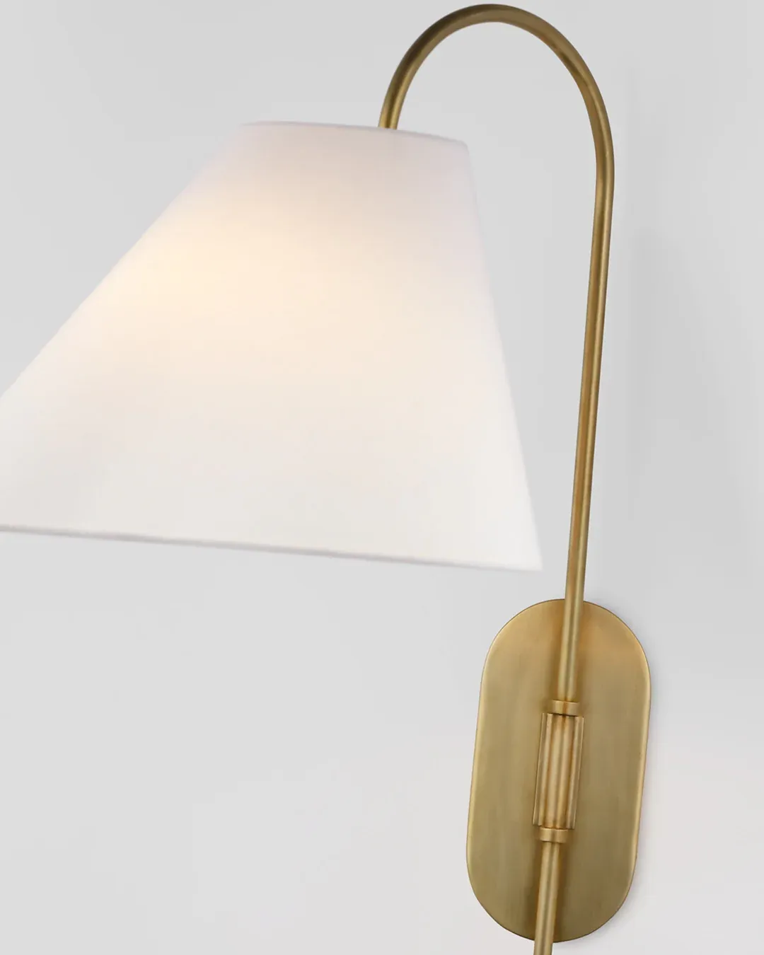Carins Vintage Classical Metal Fabric Wall Lamp Bedroom Dining Room