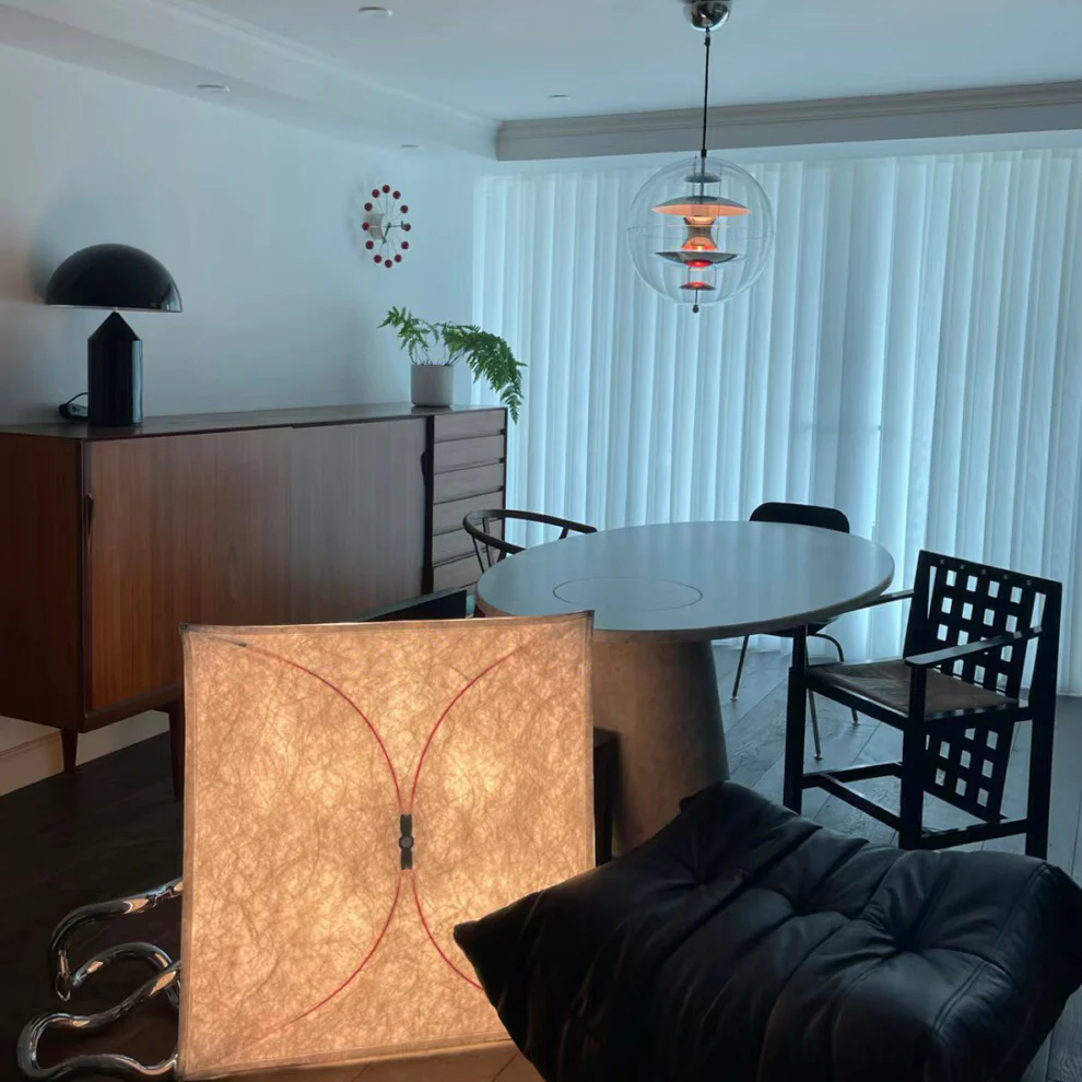 Ozawa Natürliche Papiera Metall Weiße Wandlampe Esszimmer Schlafzimmer