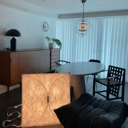 Ozawa Natürliche Papiera Metall Weiße Wandlampe Esszimmer Schlafzimmer