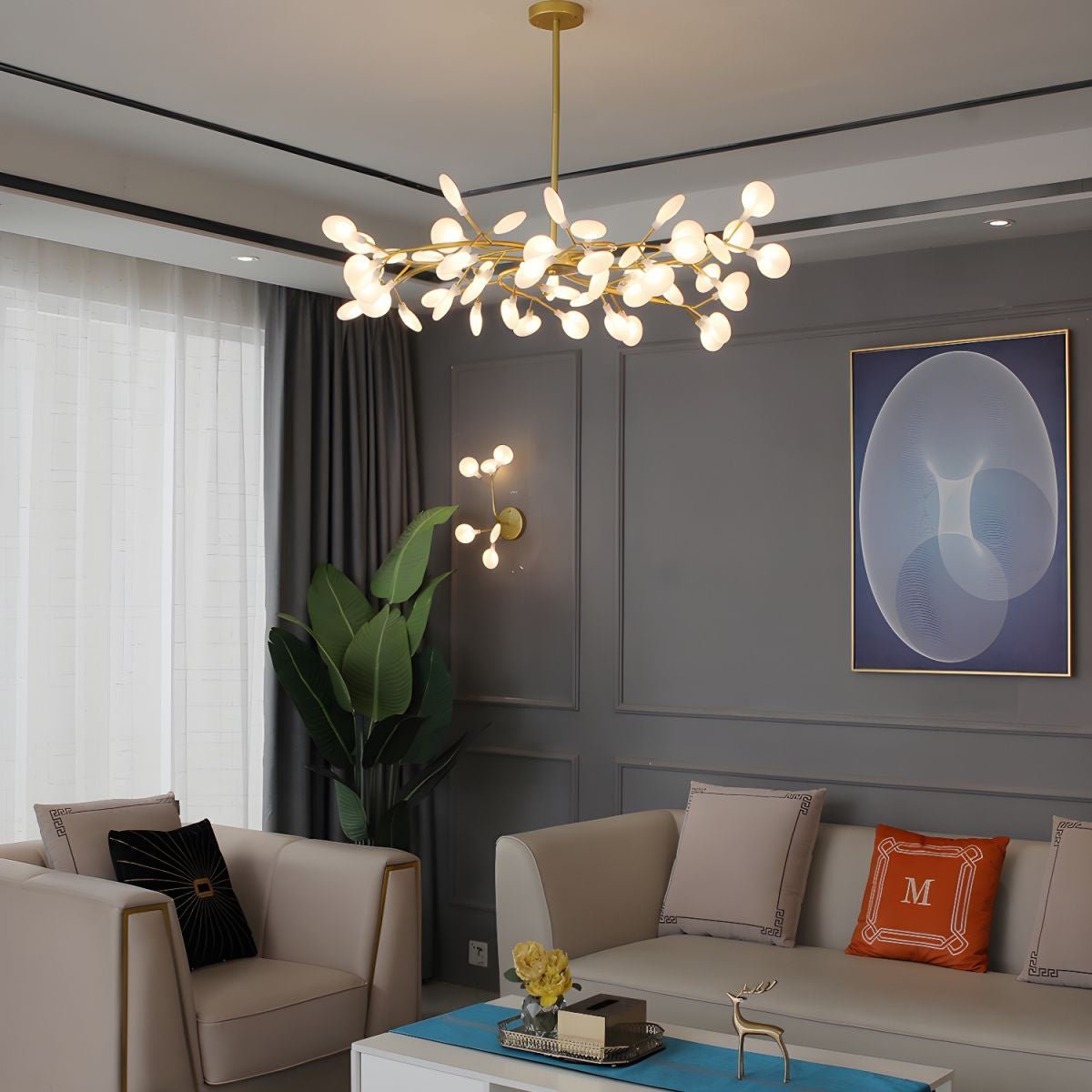 Lustra Eleganter Kronleuchter LED Firefly-Las Sola
