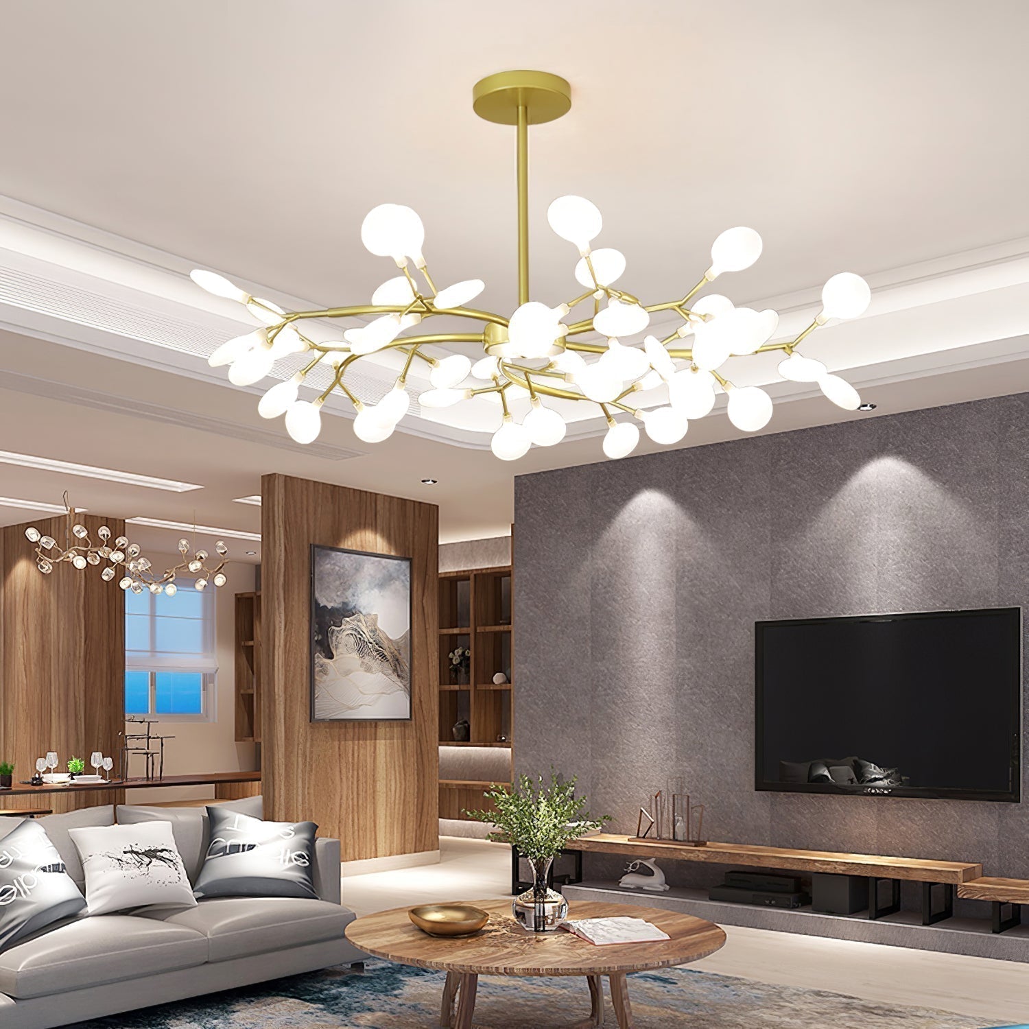 Lustra Eleganter Kronleuchter LED Firefly-Las Sola