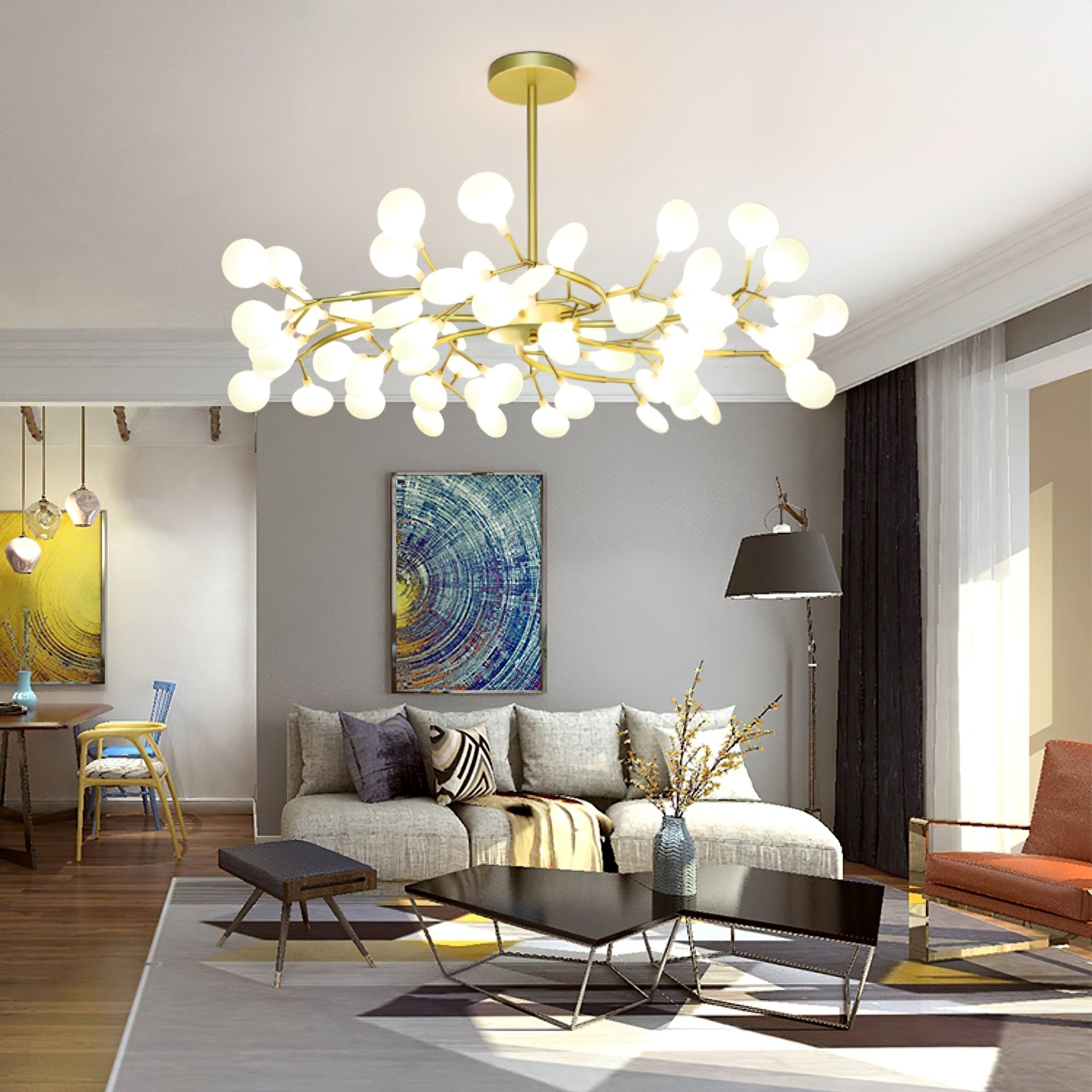 Lustra Eleganter Kronleuchter LED Firefly-Las Sola