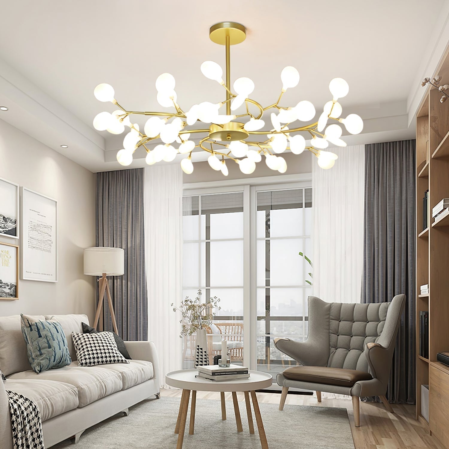 Lustra Eleganter Kronleuchter LED Firefly-Las Sola