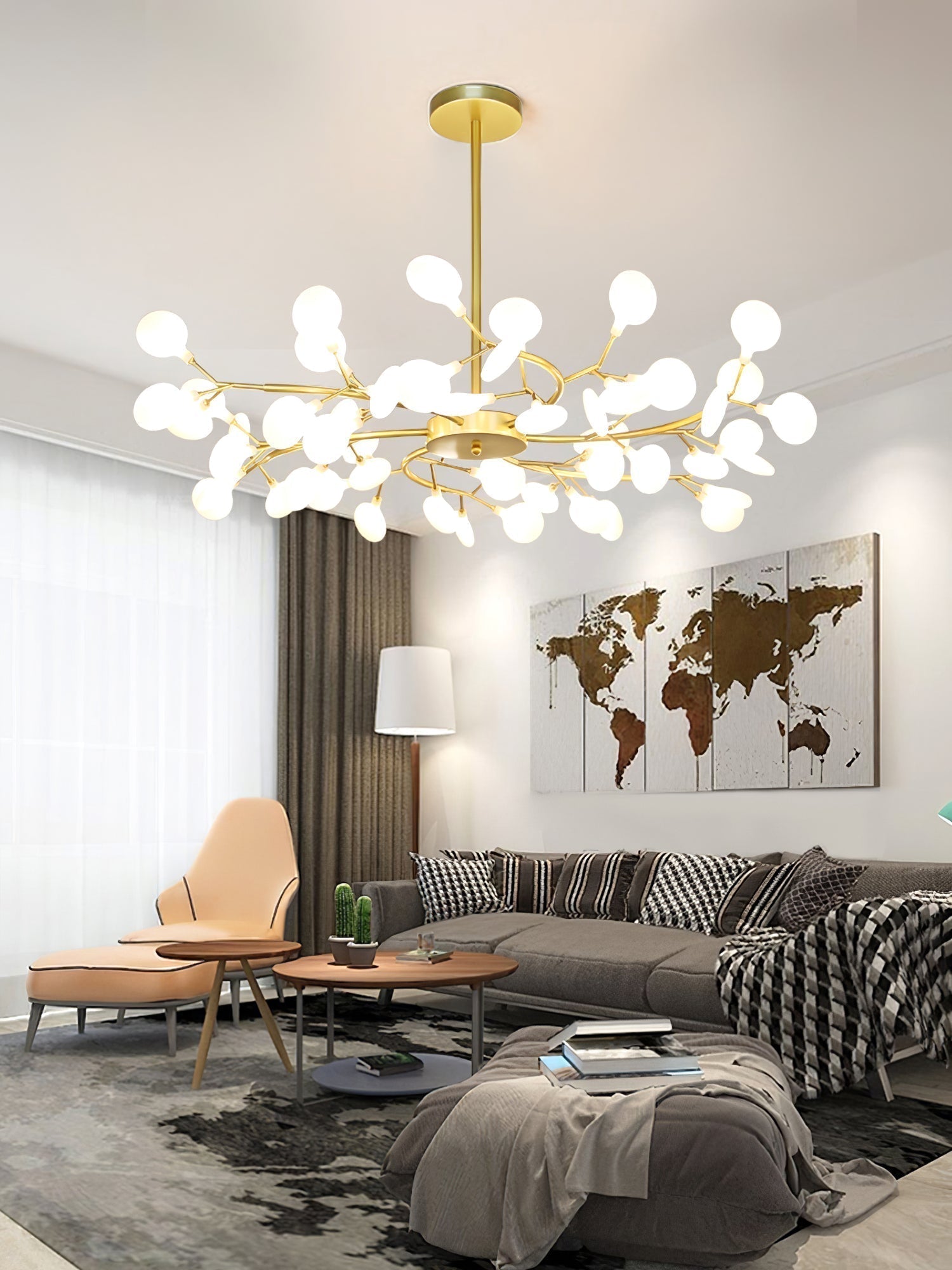 Lustra Eleganter Kronleuchter LED Firefly-Las Sola
