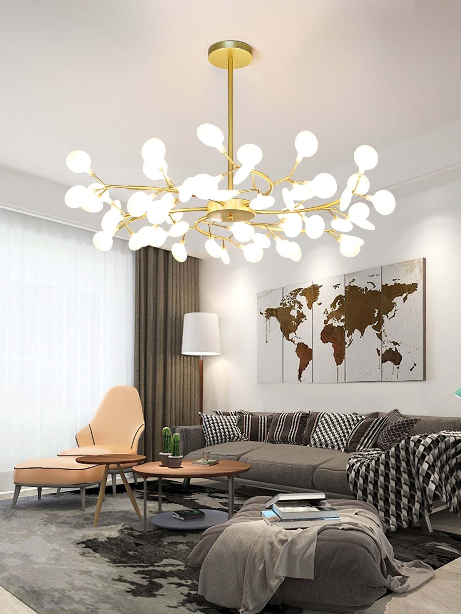 Lustra Eleganter Kronleuchter LED Firefly-Las Sola