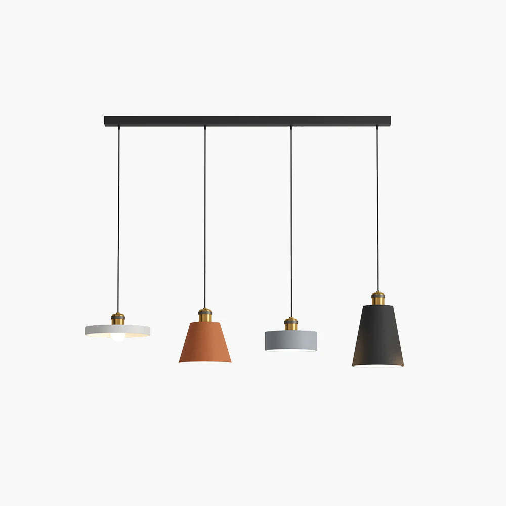 Hailie Modern LED Pendelleuchte Schwarz Metall Schlaf Wohnzimmer