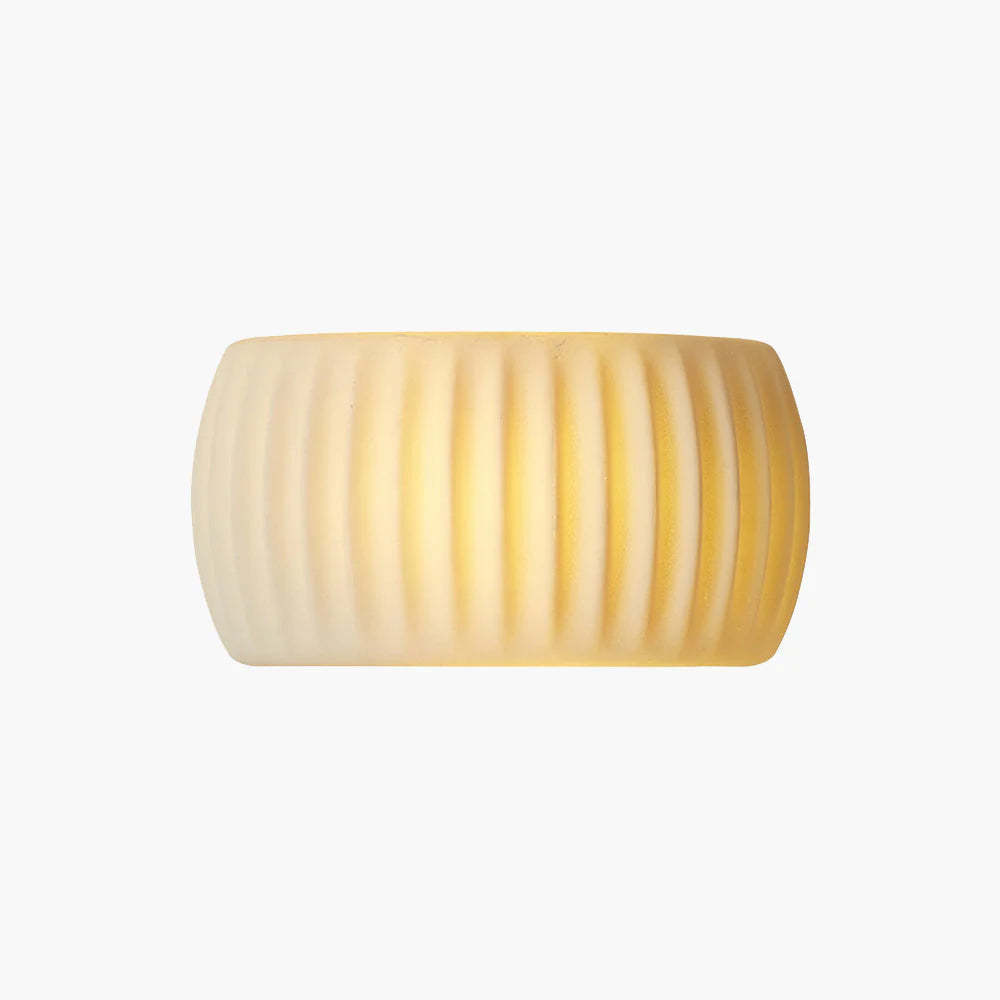 Hailie Modern LED Innenwandleuchte Orange Metall Schlaf Wohnzimmer