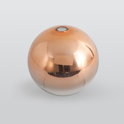 Levy Modern Kugel LED Pendelleuchte Gold/Silber/Roségold Esszimmer Metall Glas