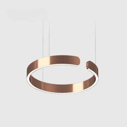 Arisha Luxus Minimalistische LED Ring-Pendelleuchte
