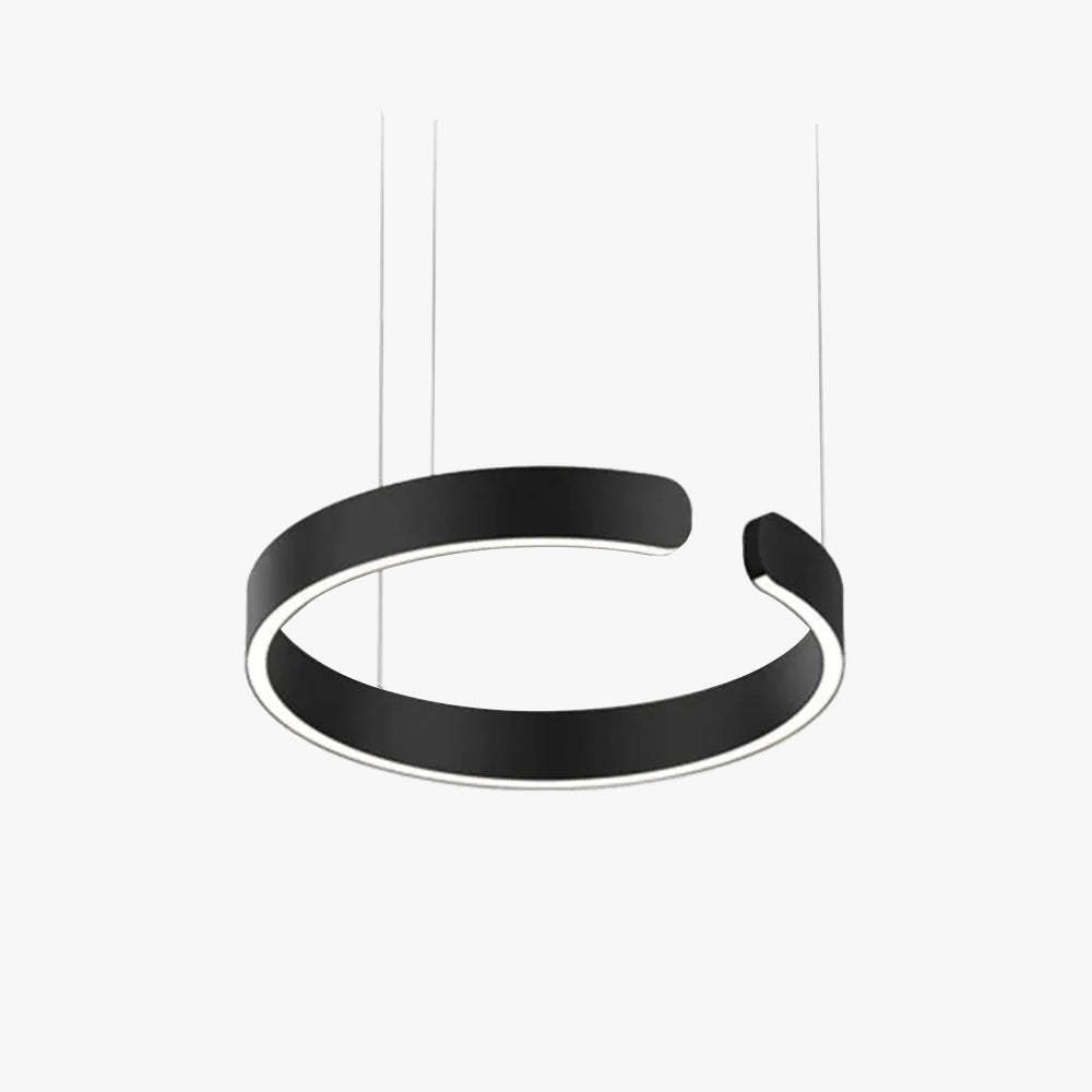 Arisha Luxus Minimalistische LED Ring-Pendelleuchte