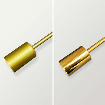 Valentina Moden LED Deckenleuchte Kugel Schwarz/Gold Wohnzimmer Metall