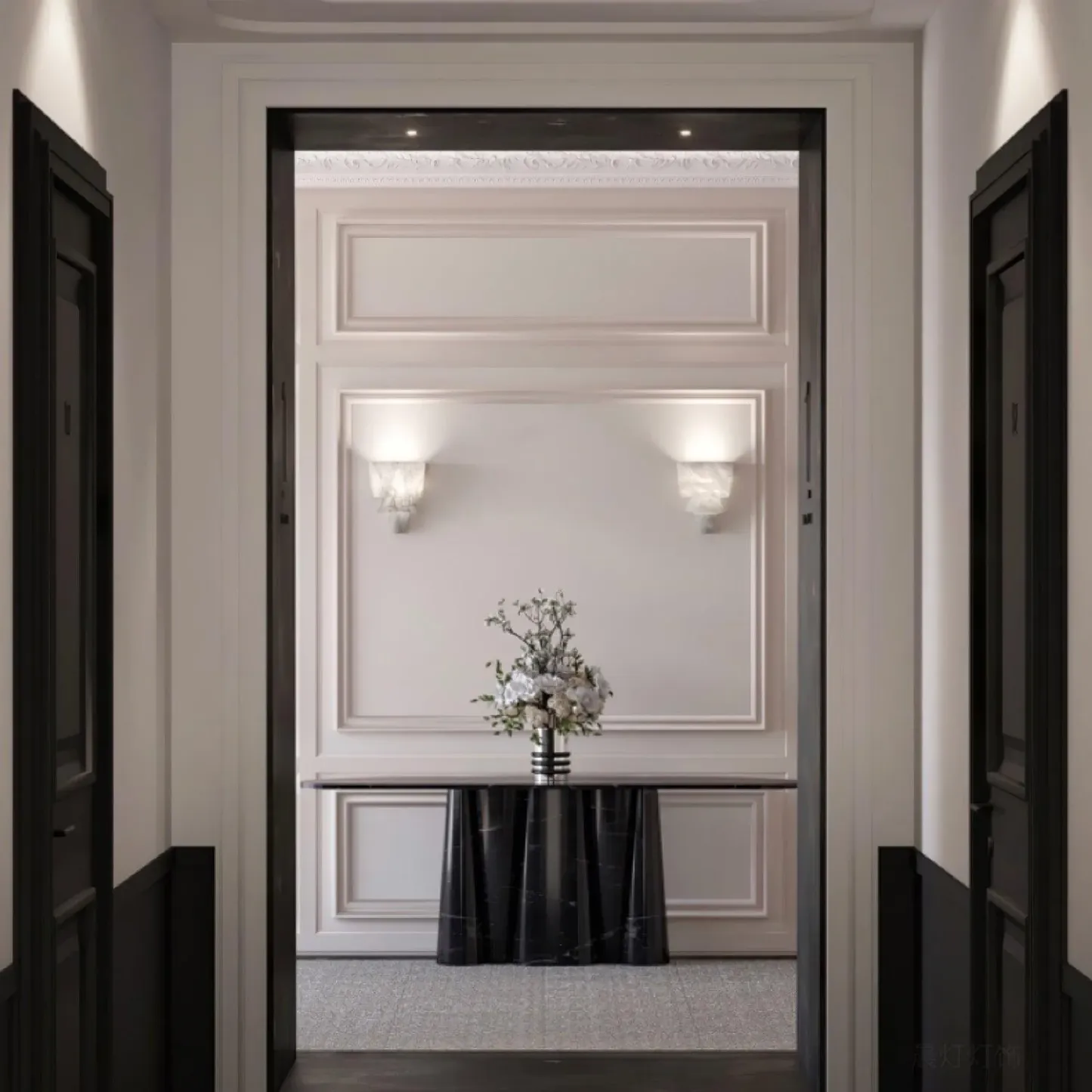 Jade  Nordisch Weiß Metall Alabaster Wandleuchte Esszimmer Schlafzimmer
