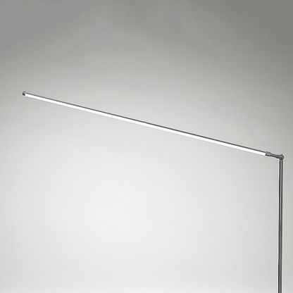 Louise Modern Stehleuchte Silber, Wohnzimmer, Metall Acryl