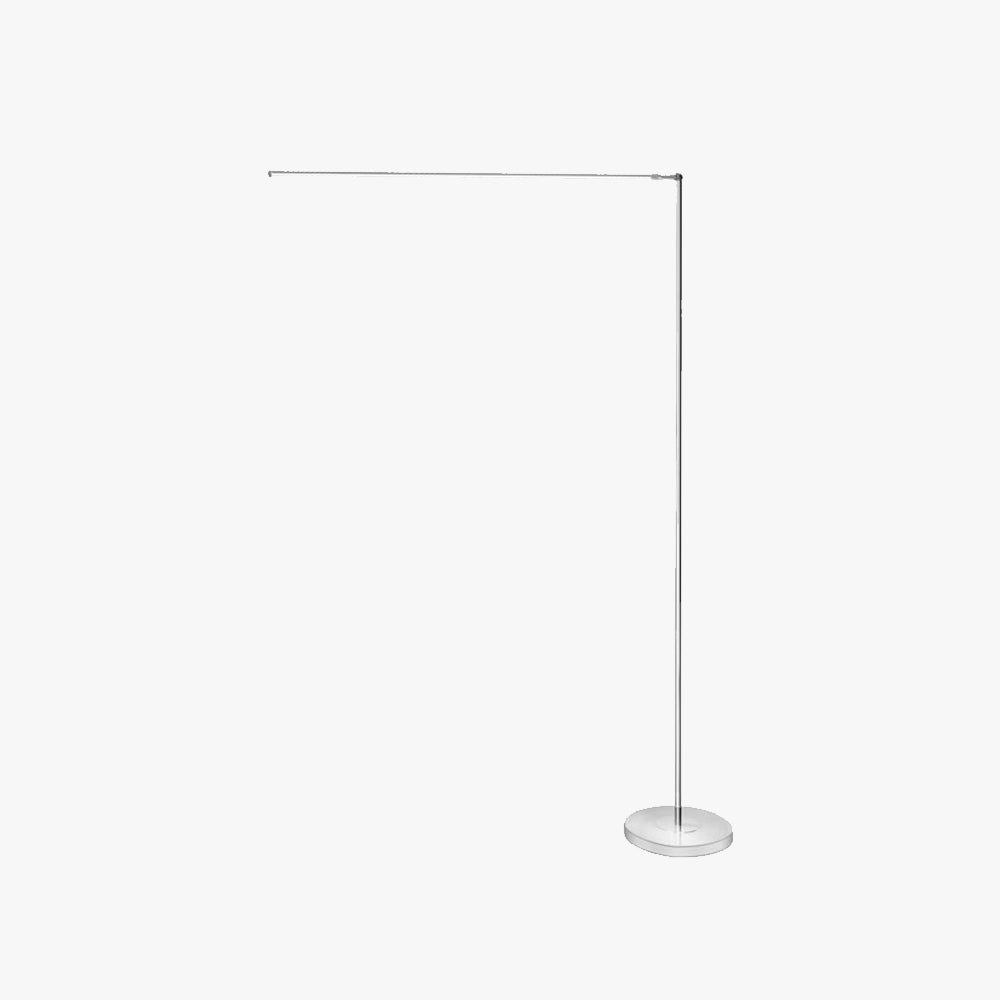 Louise Modern Stehleuchte Silber, Wohnzimmer, Metall Acryl