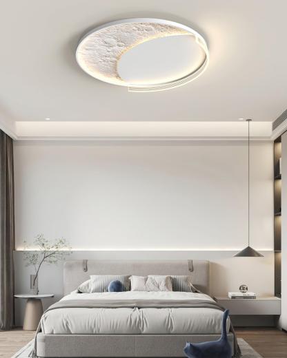 Syvine Nordisch Kunst Lunar LED Deckenleuchte-Las Sola