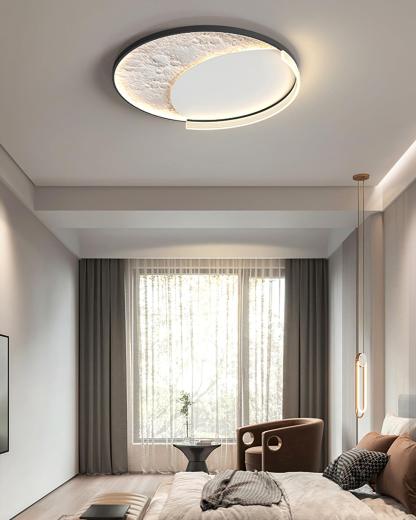 Syvine Nordisch Kunst Lunar LED Deckenleuchte-Las Sola