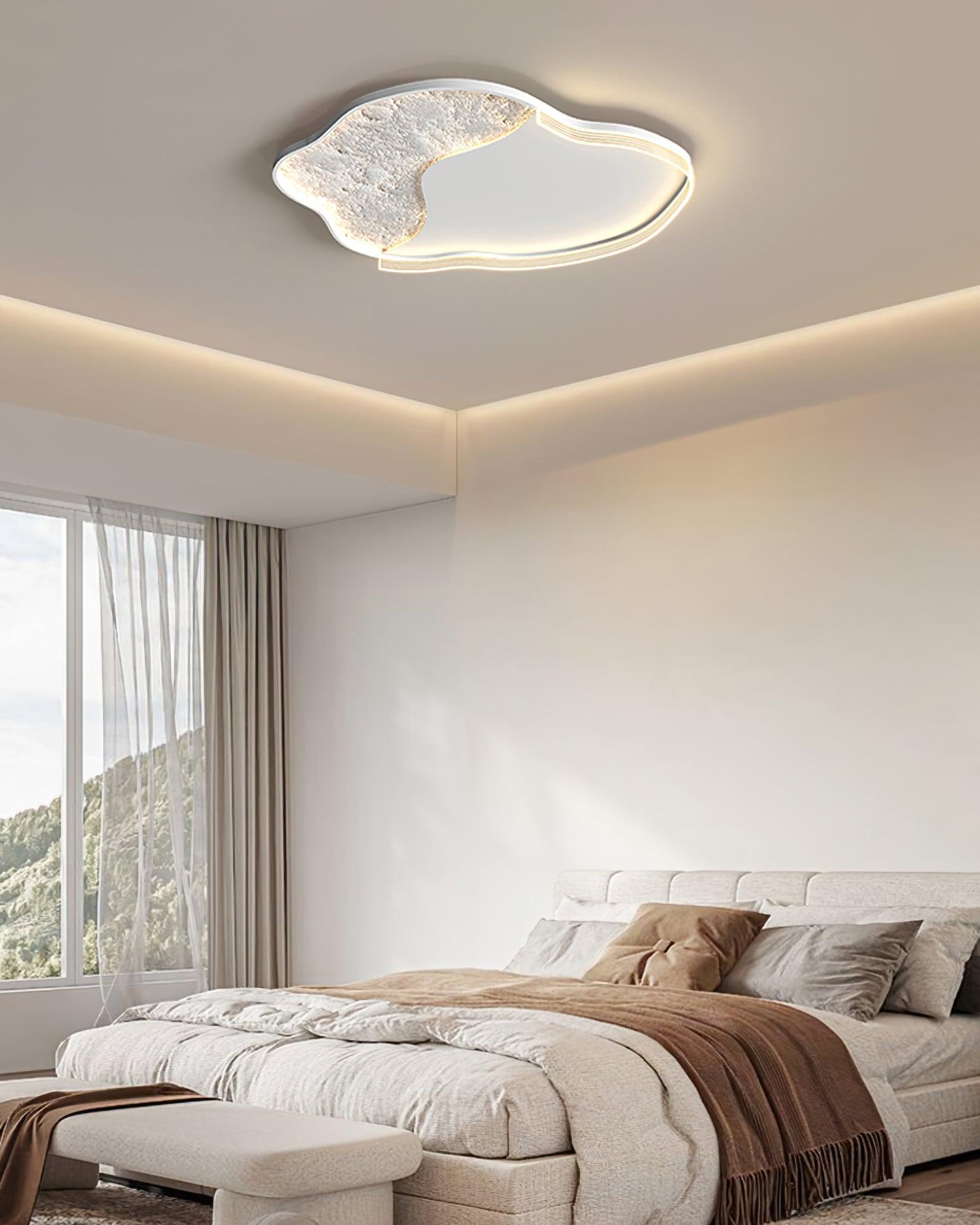 Syvine Nordisch Kunst Lunar LED Deckenleuchte-Las Sola