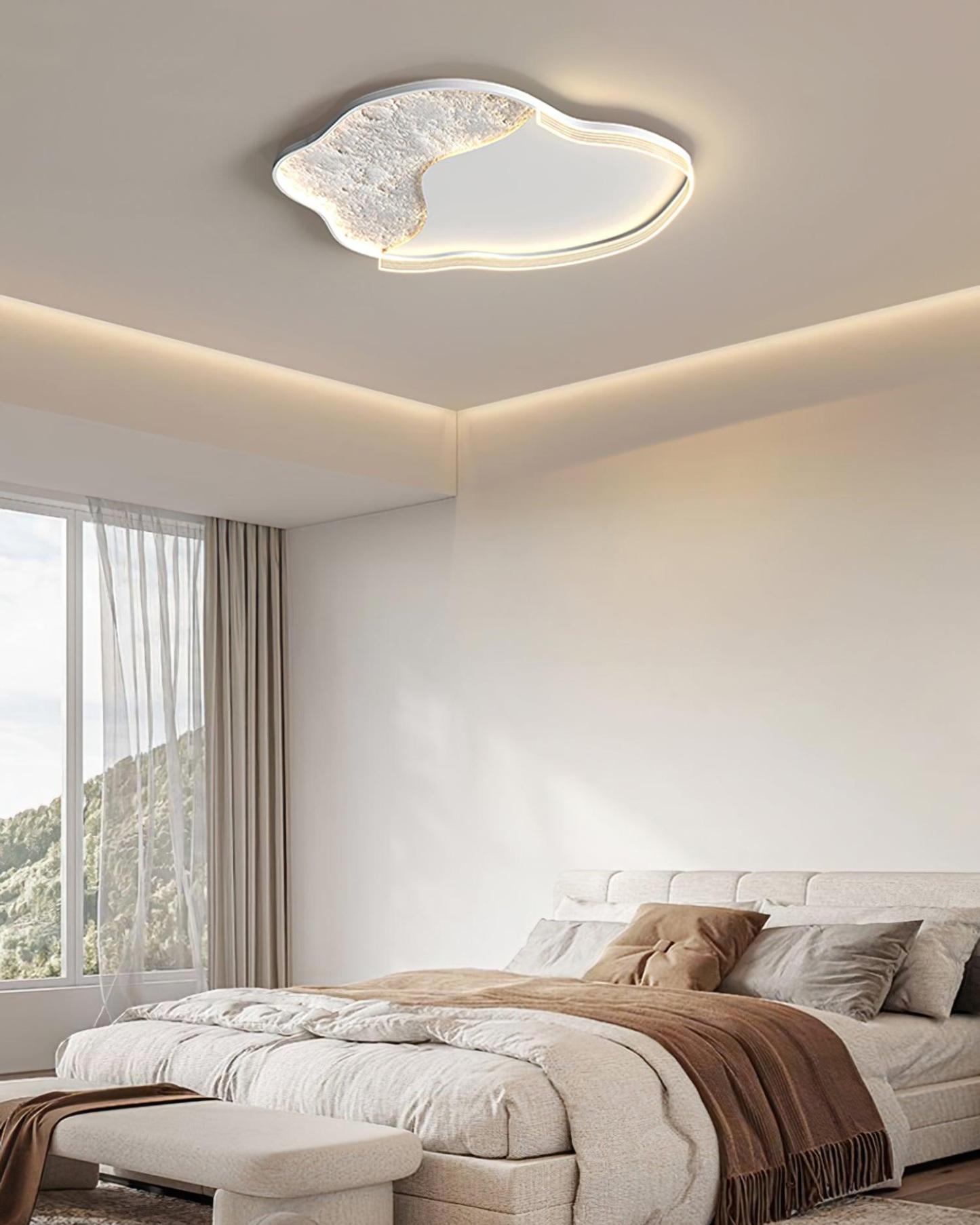 Syvine Nordisch Kunst Lunar LED Deckenleuchte-Las Sola