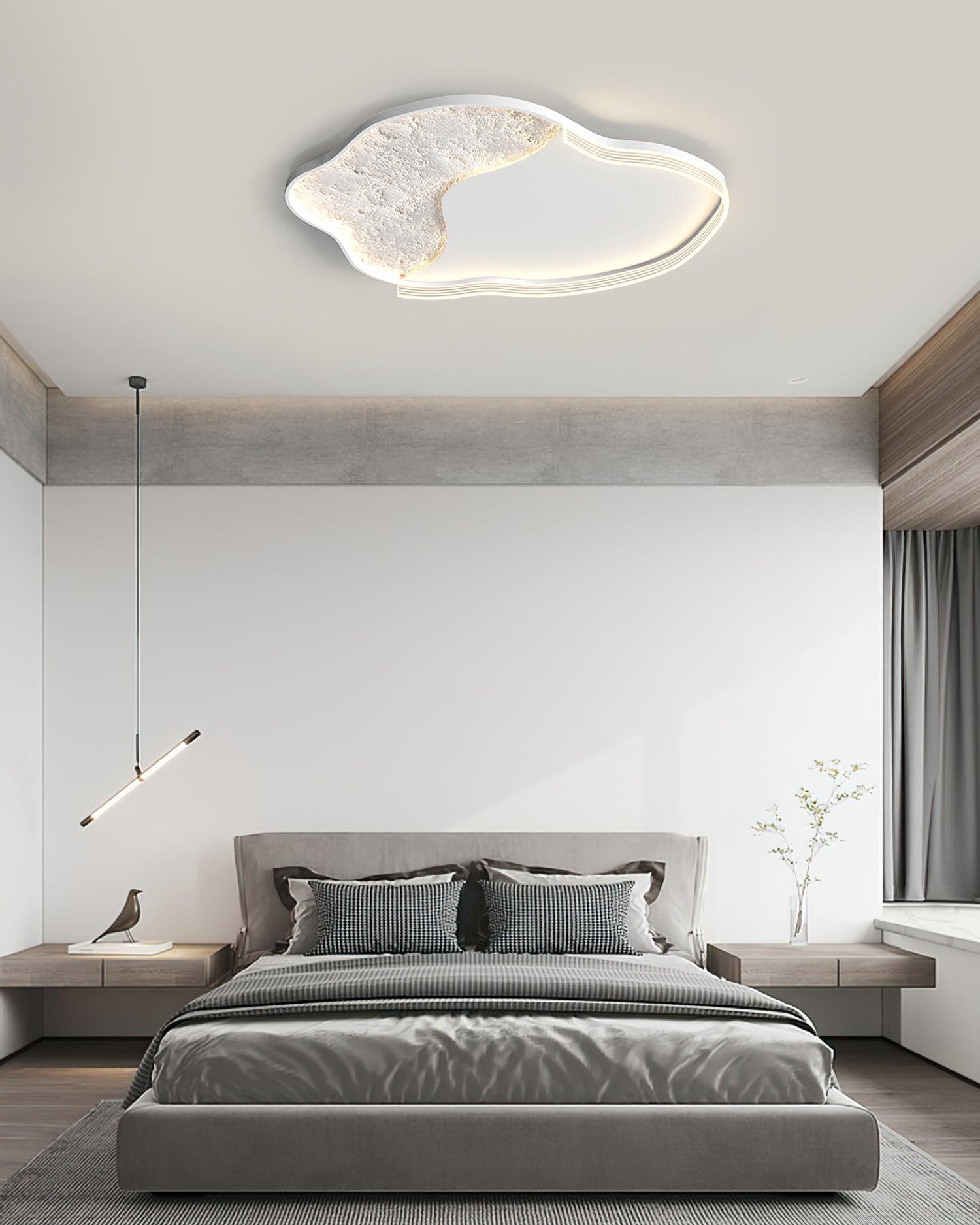 Syvine Nordisch Kunst Lunar LED Deckenleuchte-Las Sola
