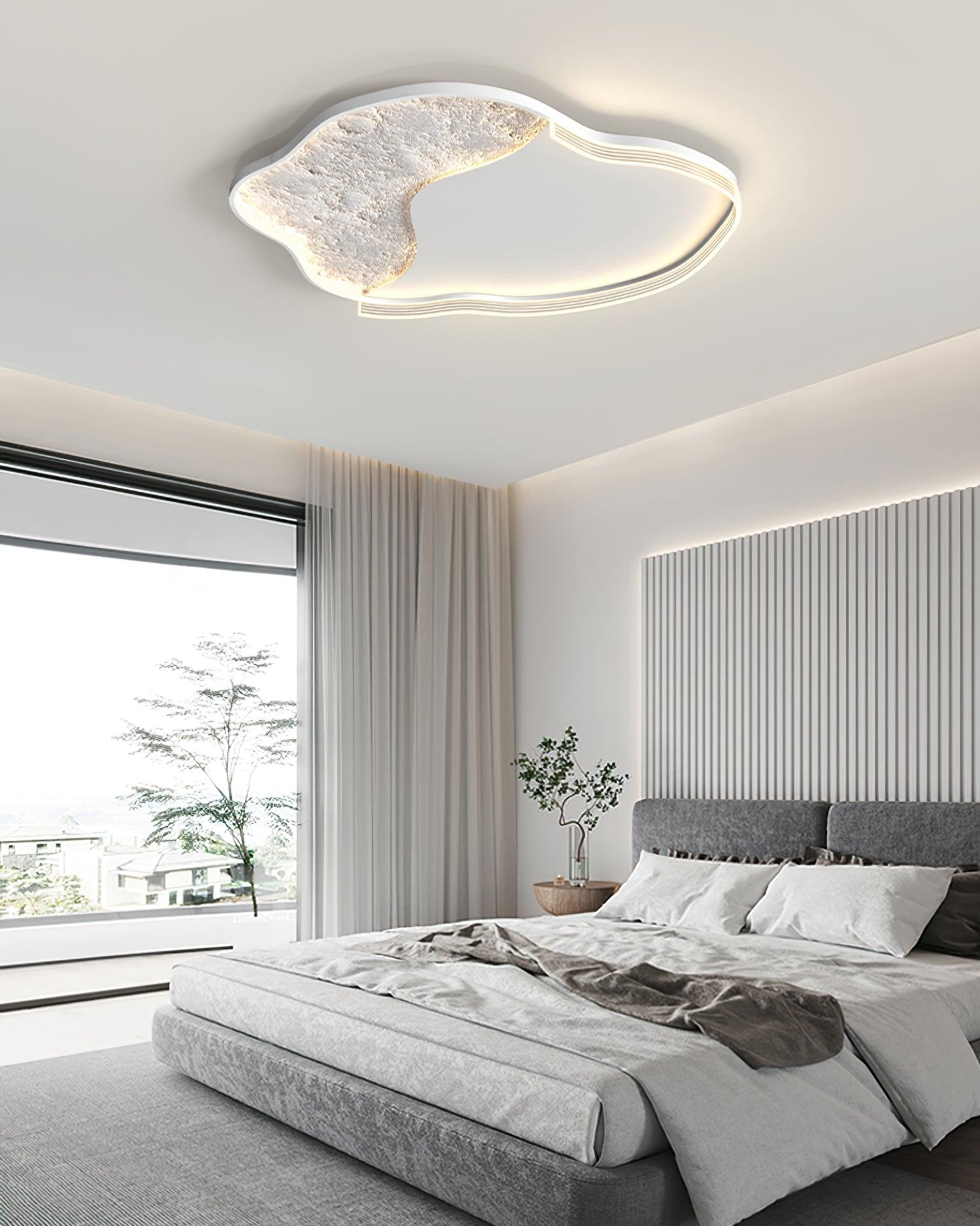 Syvine Nordisch Kunst Lunar LED Deckenleuchte-Las Sola