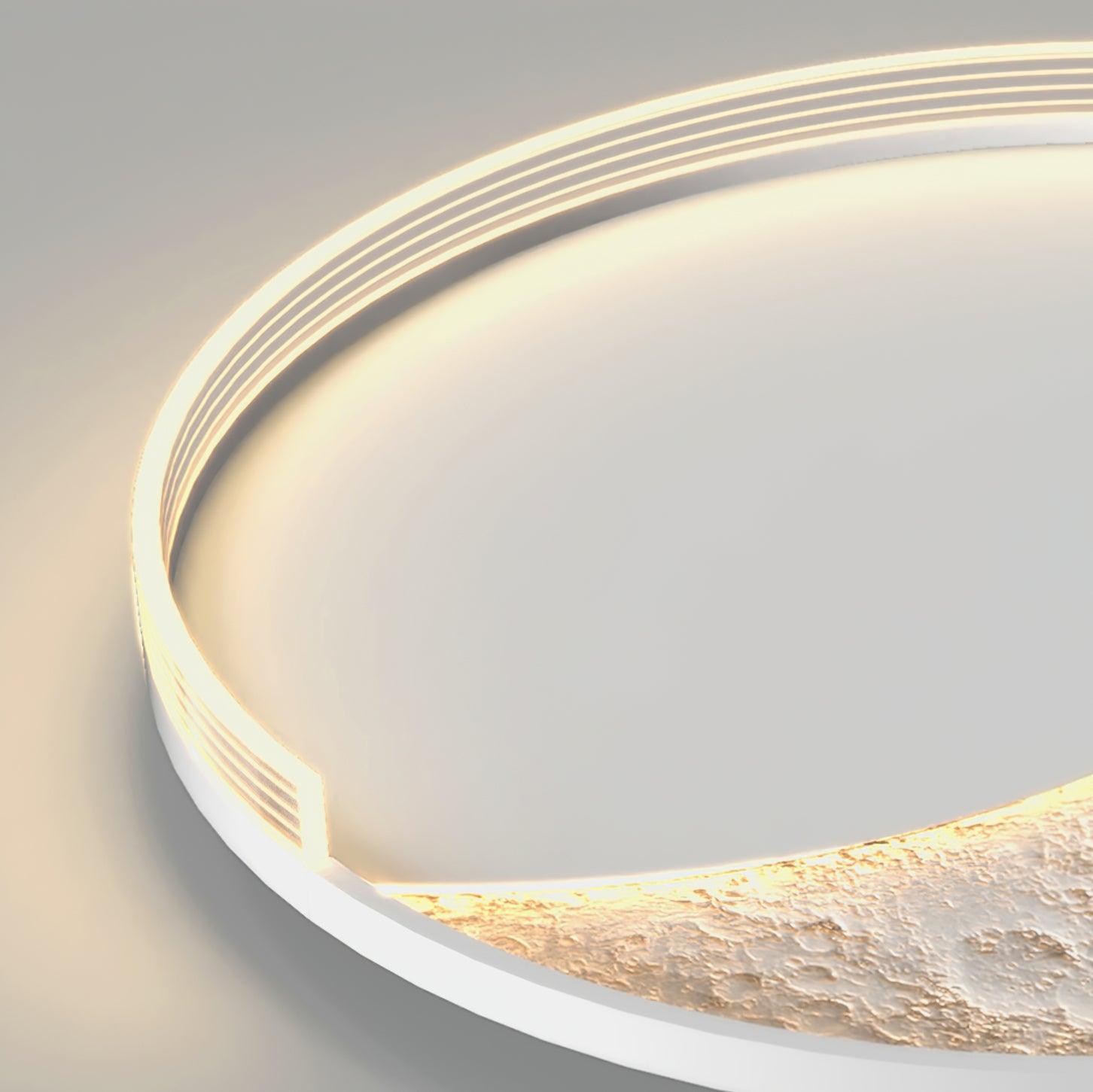 Syvine Nordisch Kunst Lunar LED Deckenleuchte-Las Sola