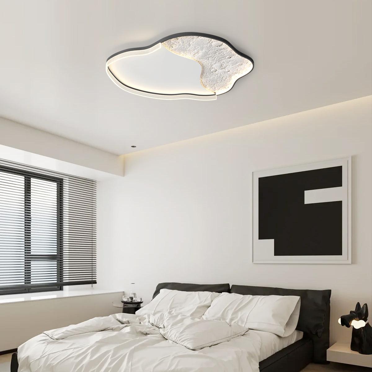 Syvine Nordisch Kunst Lunar LED Deckenleuchte-Las Sola