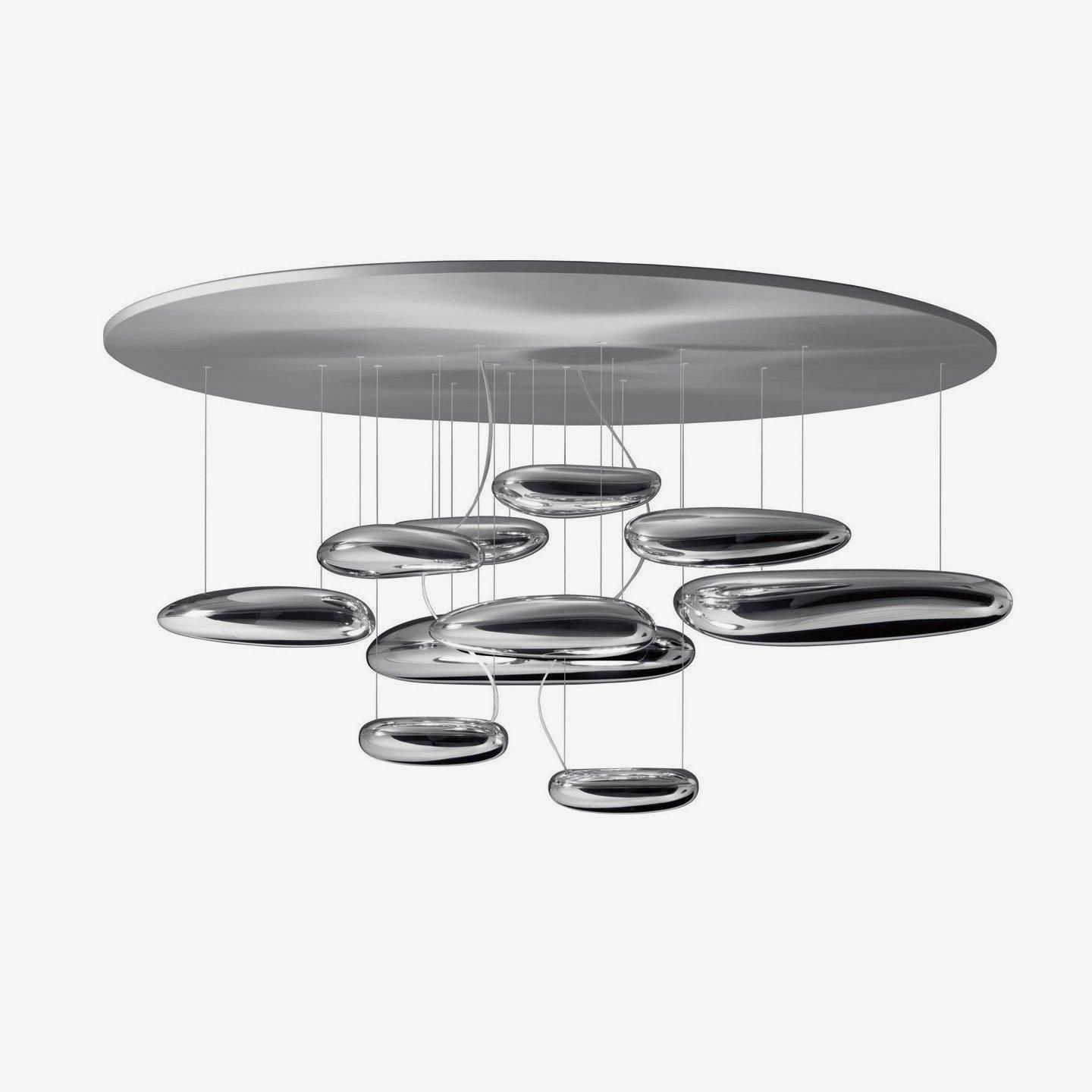 Lustra Deckenleuchte Aluminium Pebble-Las Sola