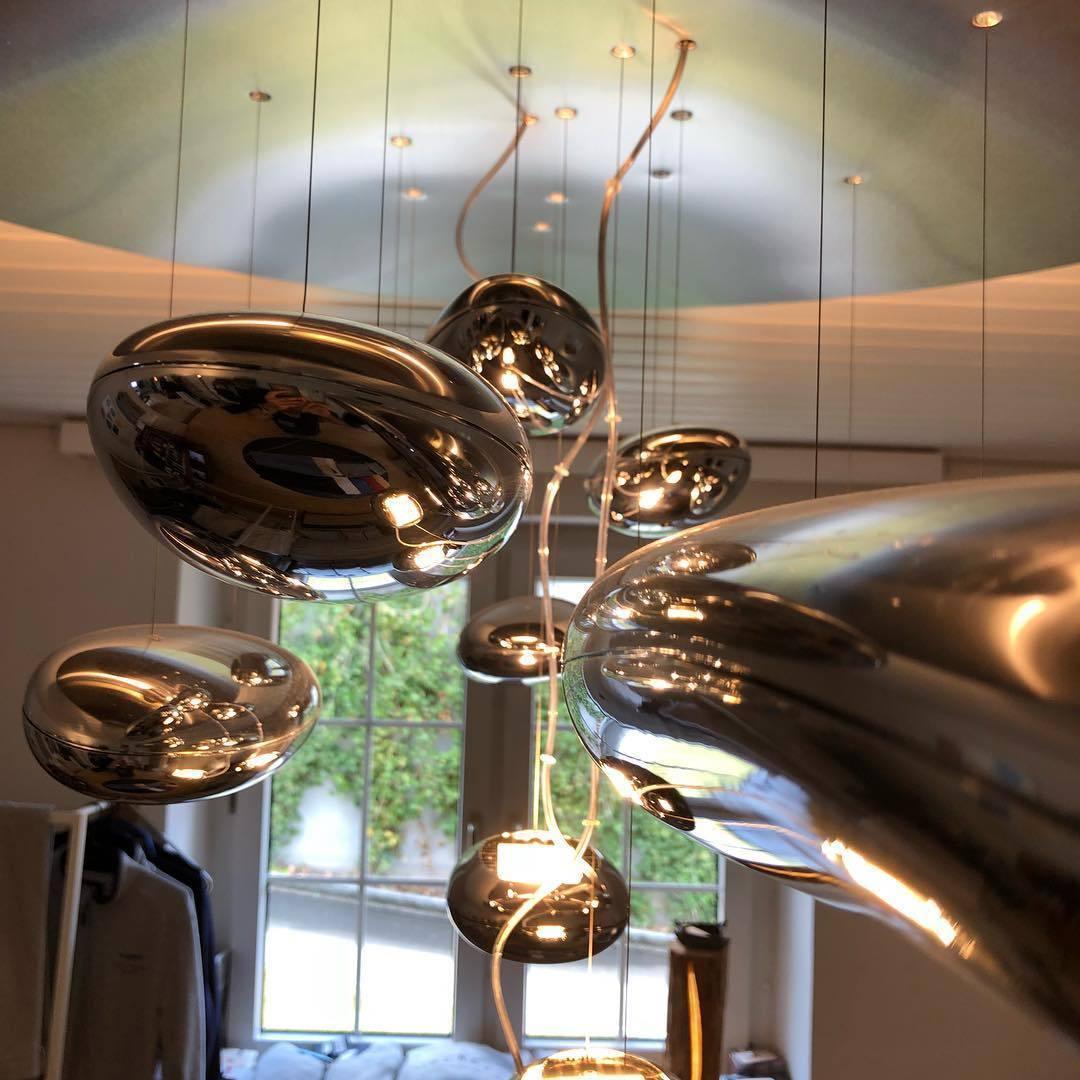 Lustra Deckenleuchte Aluminium Pebble-Las Sola