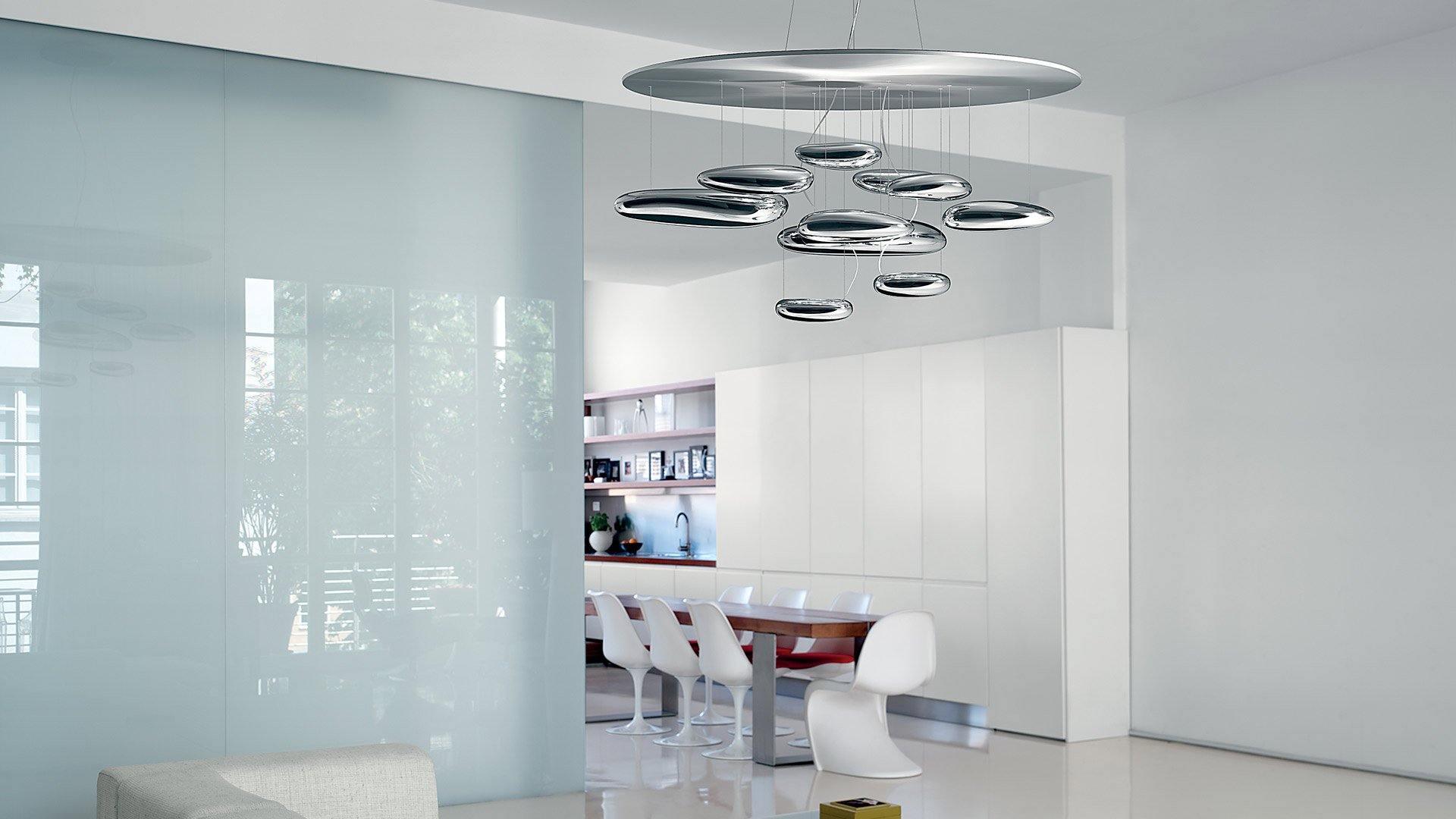 Lustra Deckenleuchte Aluminium Pebble-Las Sola