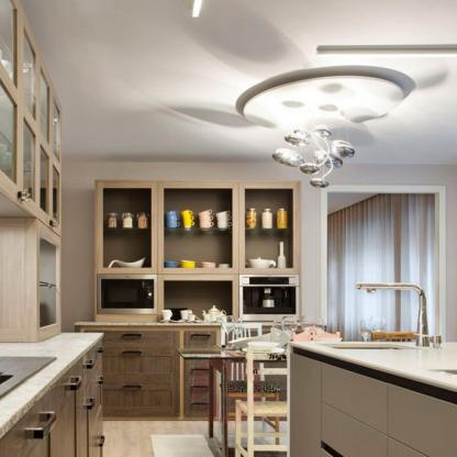 Lustra Deckenleuchte Aluminium Pebble-Las Sola