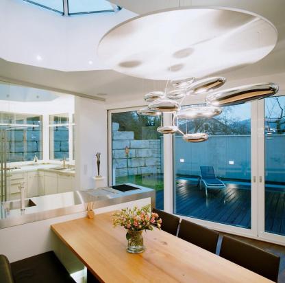Lustra Deckenleuchte Aluminium Pebble-Las Sola