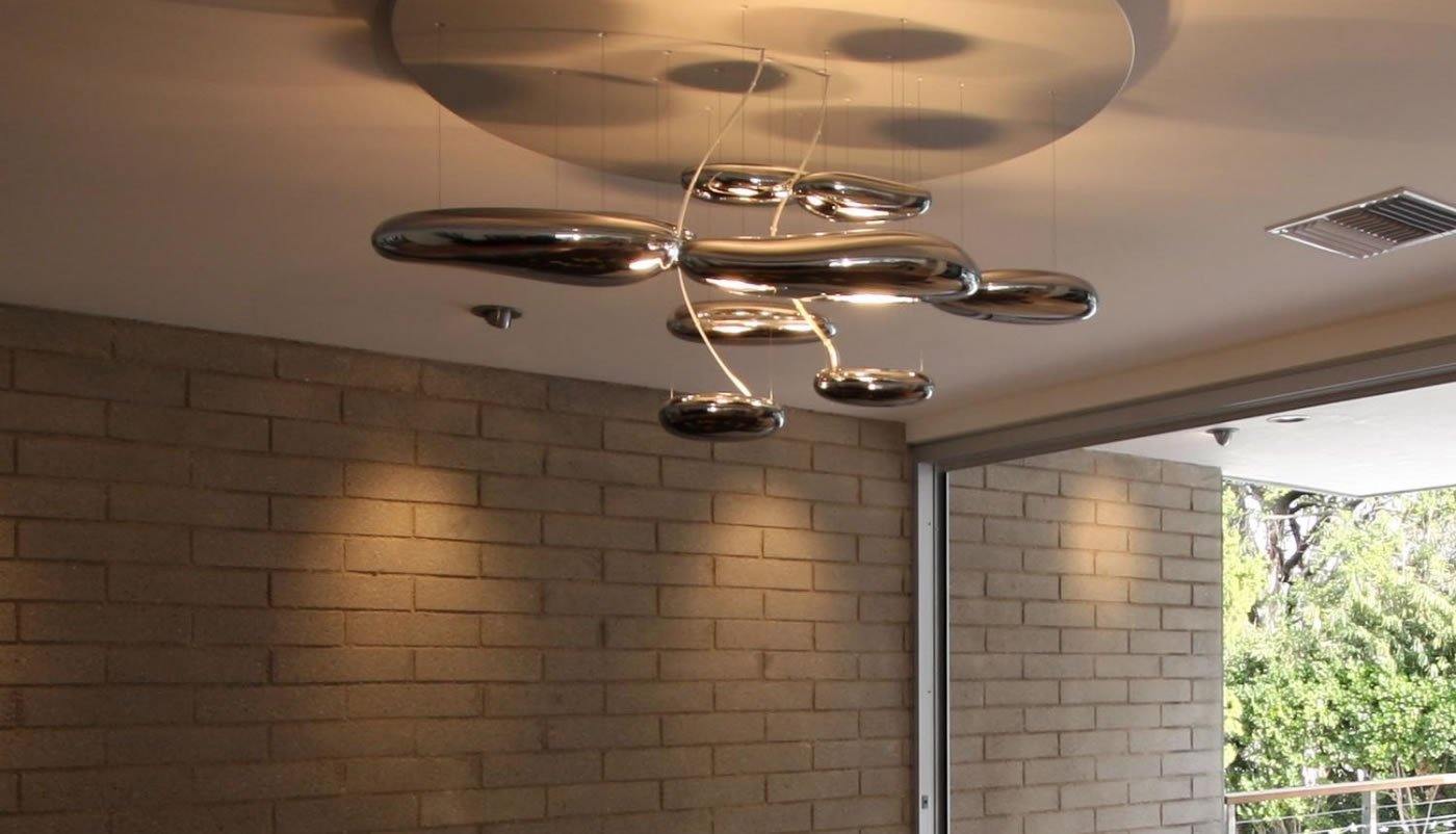 Lustra Deckenleuchte Aluminium Pebble-Las Sola