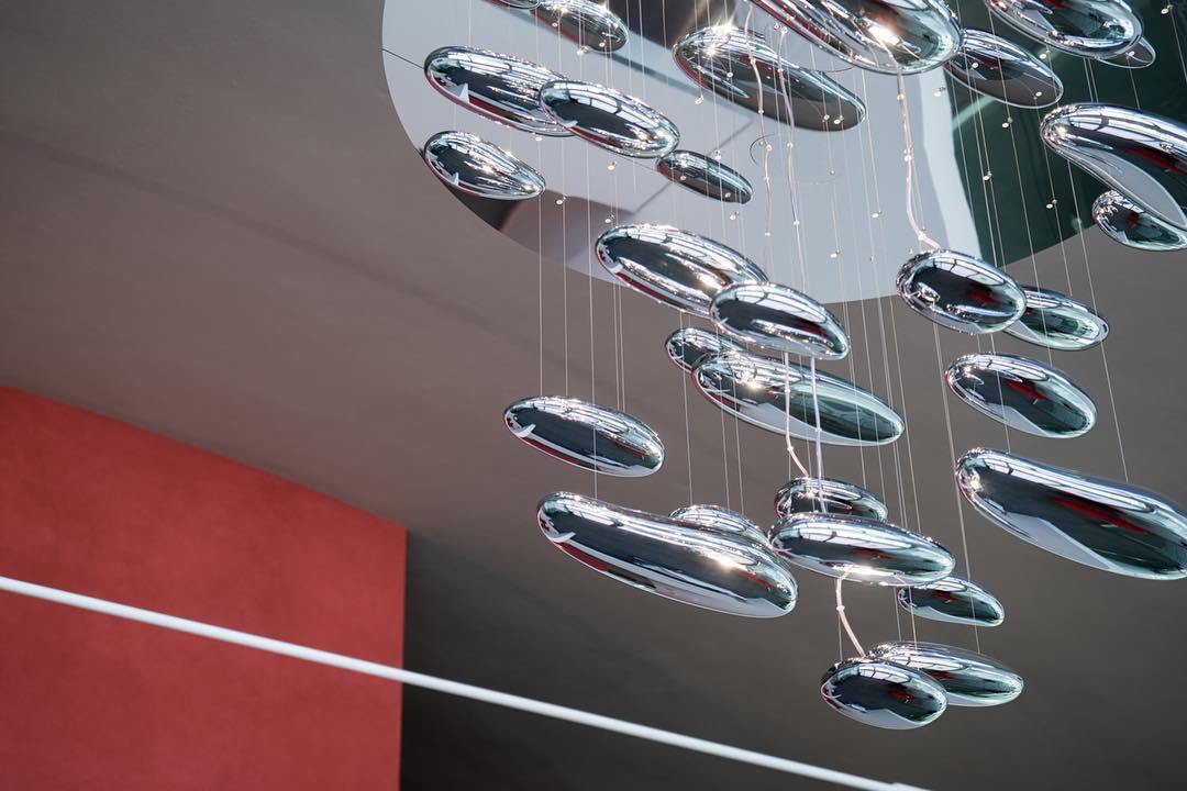 Lustra Deckenleuchte Aluminium Pebble-Las Sola