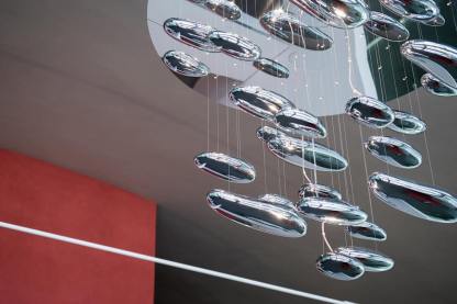 Lustra Deckenleuchte Aluminium Pebble-Las Sola