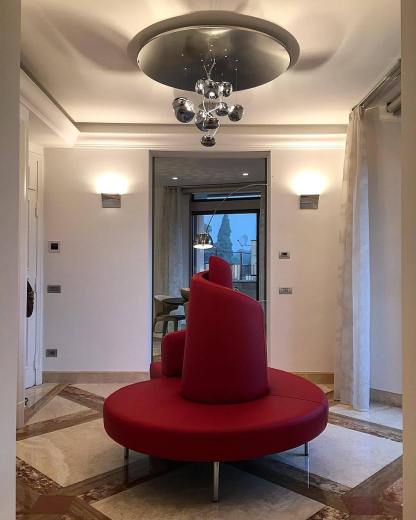 Lustra Deckenleuchte Aluminium Pebble-Las Sola