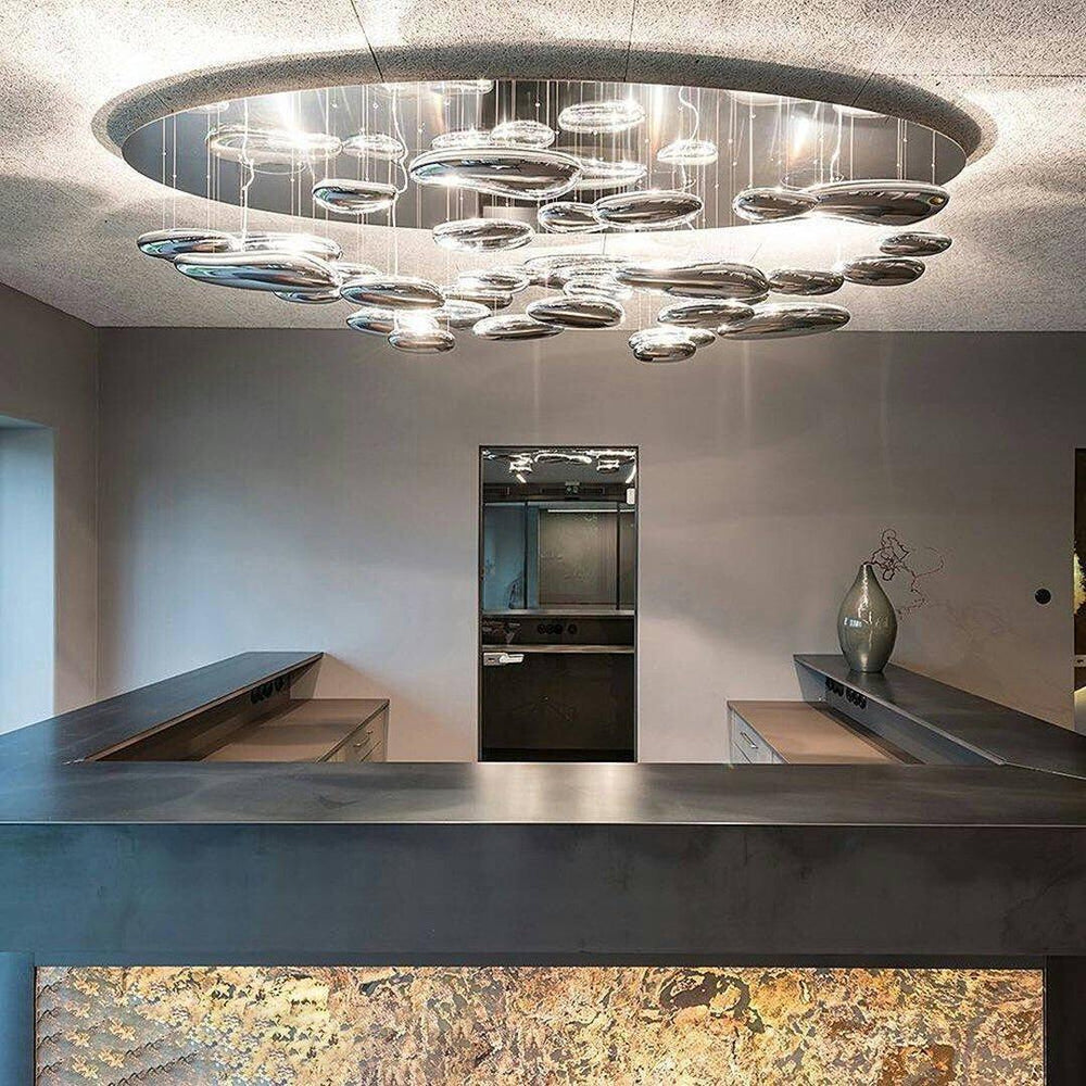 Lustra Deckenleuchte Aluminium Pebble-Las Sola