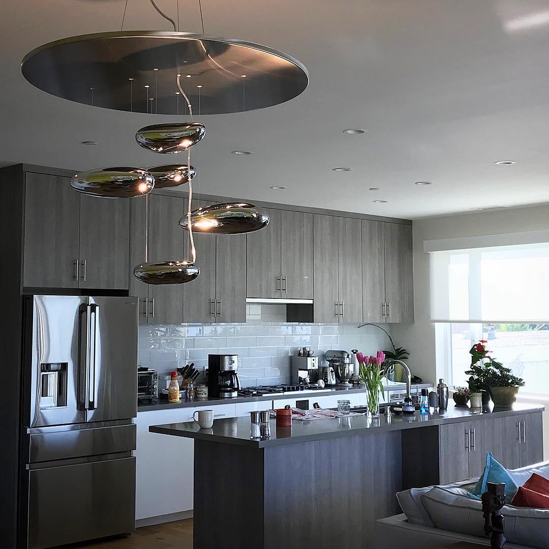 Lustra Deckenleuchte Aluminium Pebble-Las Sola