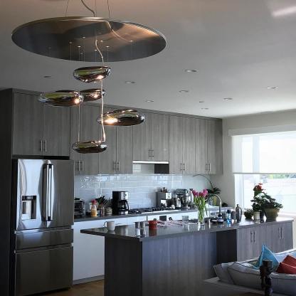 Lustra Deckenleuchte Aluminium Pebble-Las Sola